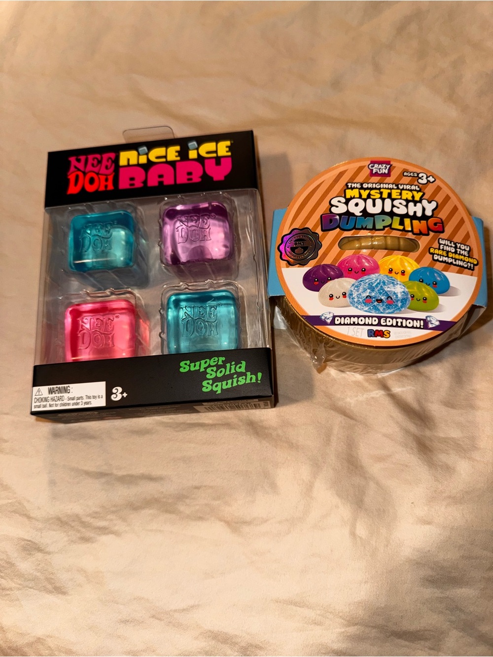 RMS MYSTERY SQUISY DUMPLING & 4 PACK NEEDOH BABYS
